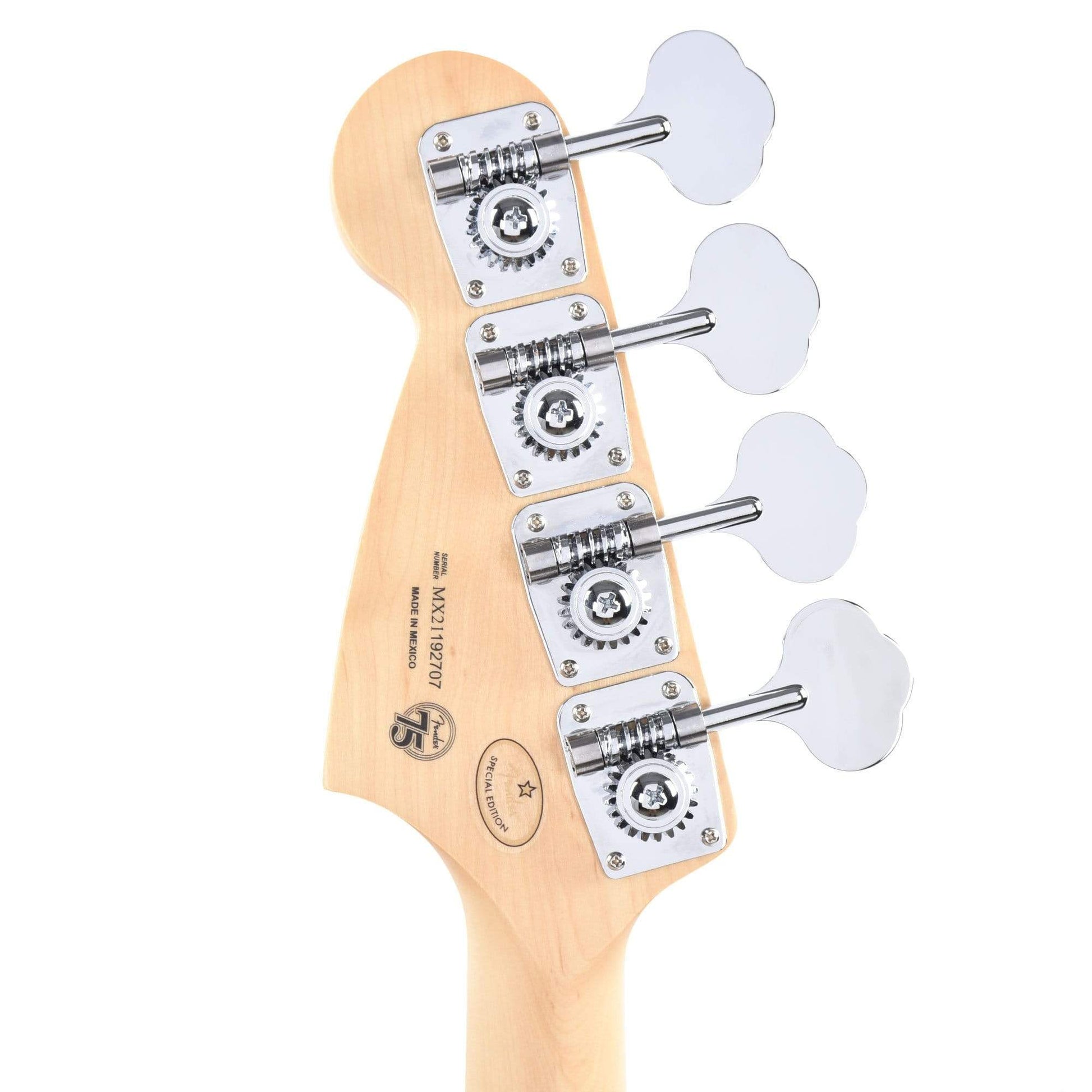 Fender Player Mustang Bass PJ Black w/Tortoise Pickguard Bass Guitars / Short Scale