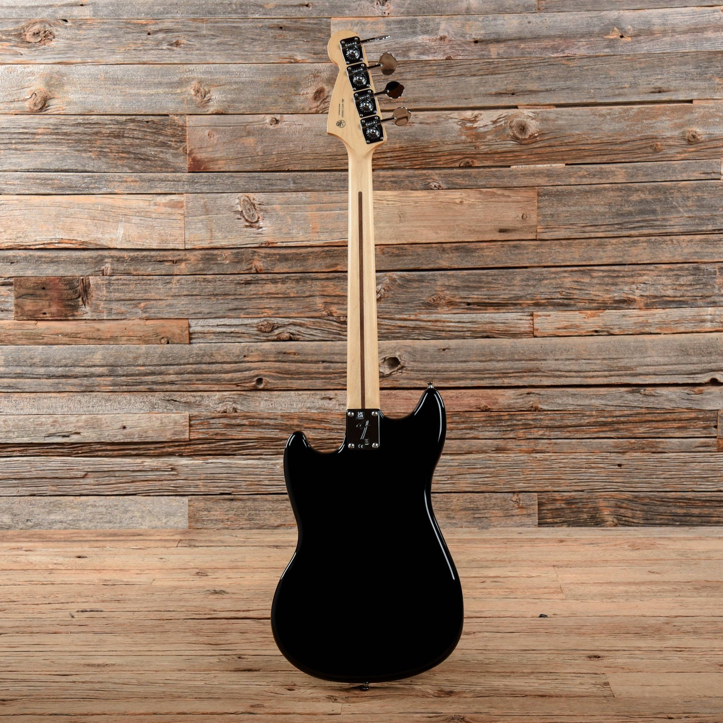 Fender Player Mustang Bass PJ (CME Exclusive) Black 2021 Bass Guitars / Short Scale