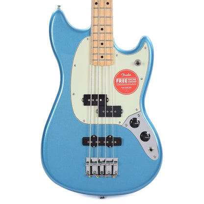Fender Player Mustang Bass PJ Lake Placid Blue w/Mint Pickguard Bass Guitars / Short Scale