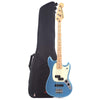 Fender Player Mustang Bass PJ MN Lake Placid Blue w/3-Ply Mint Pickguard and Gig Bag Bundle Bass Guitars / Short Scale