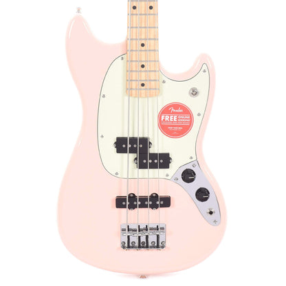 Fender Player Mustang Bass PJ Shell Pink w/3-Ply Mint Pickguard Bass Guitars / Short Scale