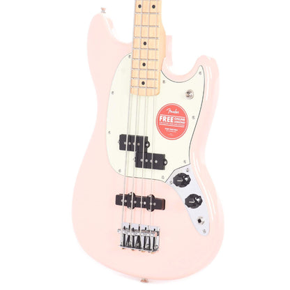 Fender Player Mustang Bass PJ Shell Pink w/3-Ply Mint Pickguard Bass Guitars / Short Scale