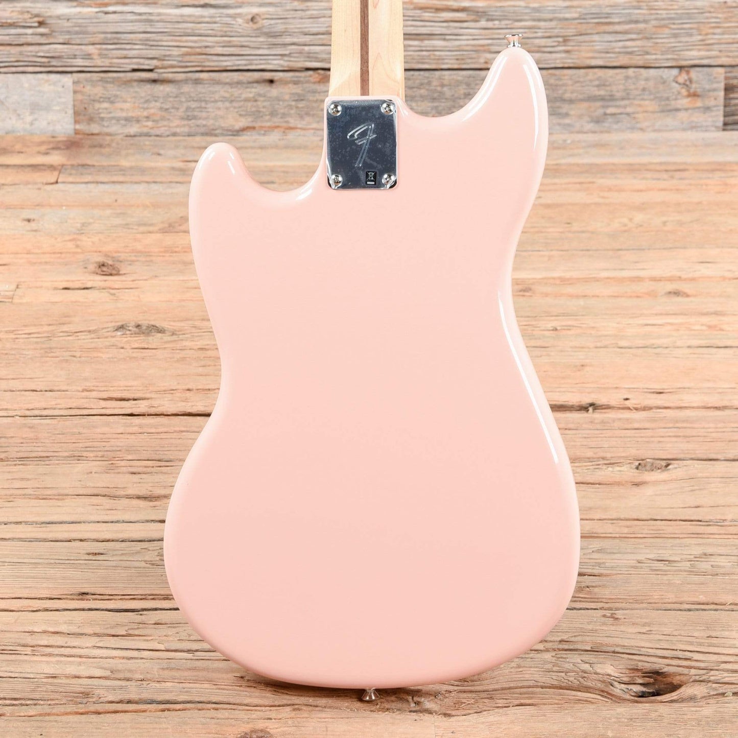 Fender Player Mustang Bass PJ Shell Pink w/3-Ply Mint Pickguard Bass Guitars / Short Scale