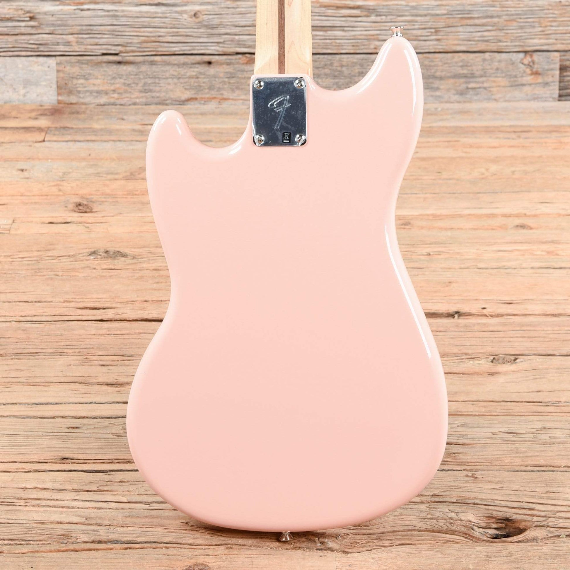 Fender Player Mustang Bass PJ Shell Pink w/3-Ply Mint Pickguard Bass Guitars / Short Scale