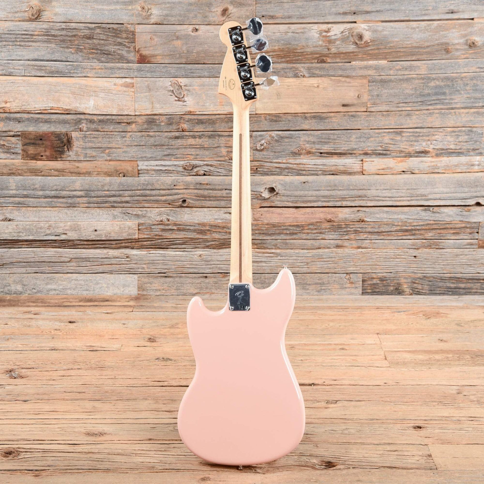 Fender Player Mustang Bass PJ Shell Pink w/3-Ply Mint Pickguard Bass Guitars / Short Scale