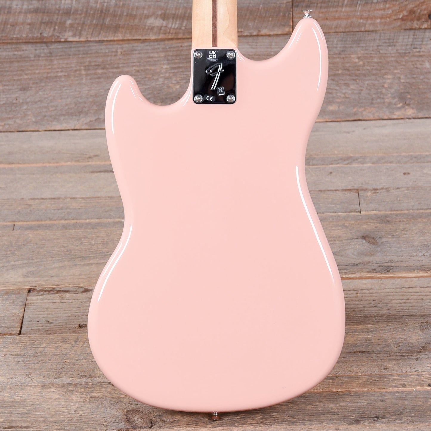 Fender Player Mustang Bass PJ Shell Pink w/3-Ply Mint Pickguard Bass Guitars / Short Scale