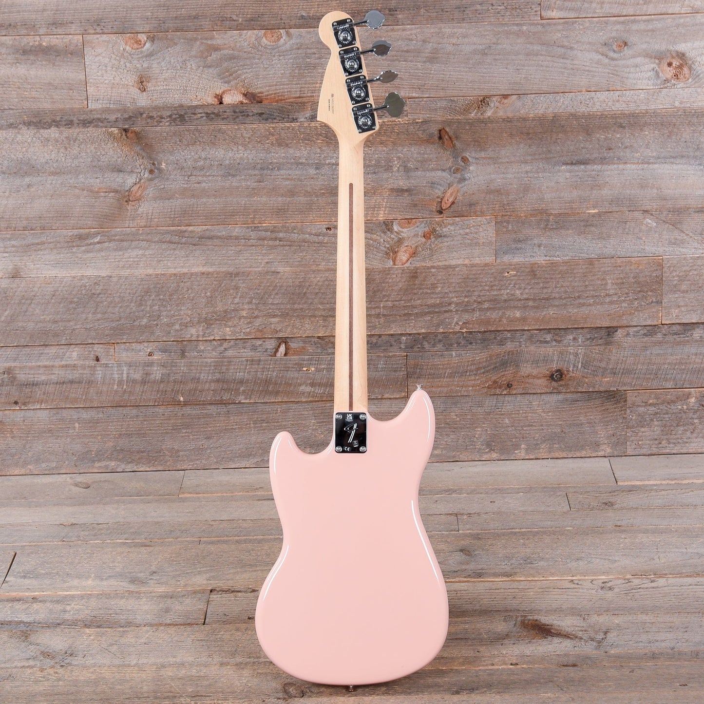 Fender Player Mustang Bass PJ Shell Pink w/3-Ply Mint Pickguard Bass Guitars / Short Scale