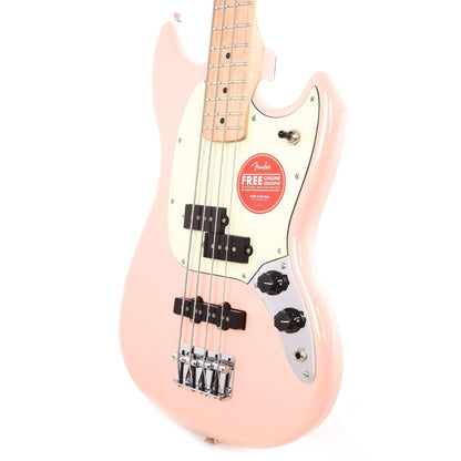 Fender Player Mustang Bass PJ Shell Pink w/Mint Pickguard Bass Guitars / Short Scale