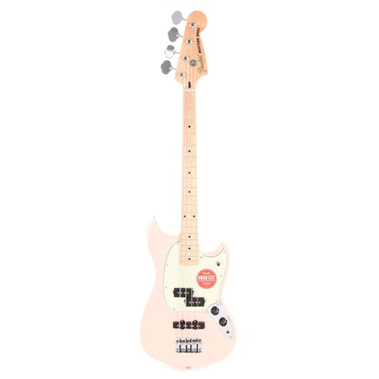 Fender Player Mustang Bass PJ Shell Pink w/Mint Pickguard Bass Guitars / Short Scale