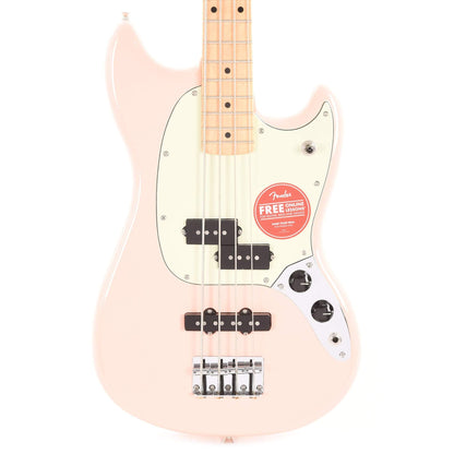 Fender Player Mustang Bass PJ Shell Pink w/Mint Pickguard Bass Guitars / Short Scale