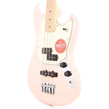 Fender Player Mustang Bass PJ Shell Pink w/Mint Pickguard Bass Guitars / Short Scale