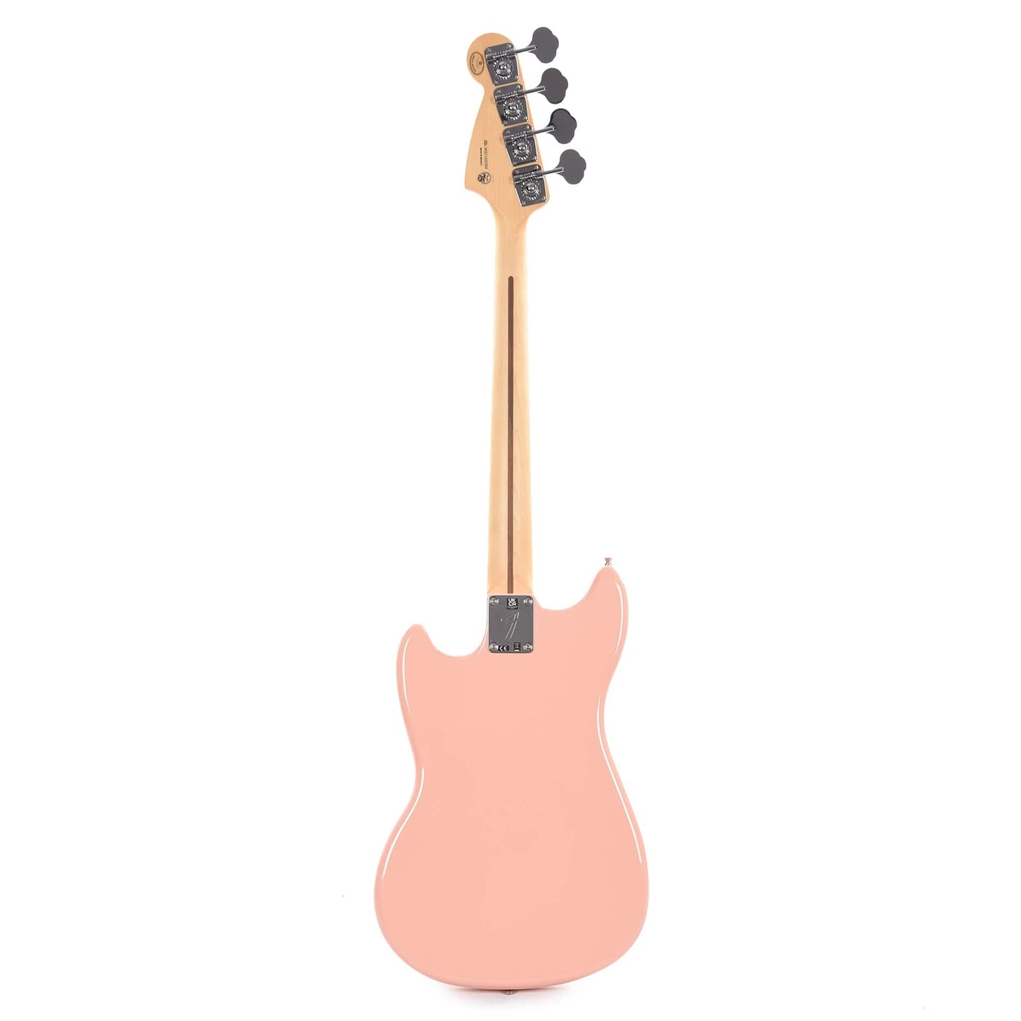 Fender Player Mustang Bass PJ Shell Pink w/Mint Pickguard Bass Guitars / Short Scale