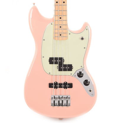 Fender Player Mustang Bass PJ Shell Pink w/Mint Pickguard Bass Guitars / Short Scale