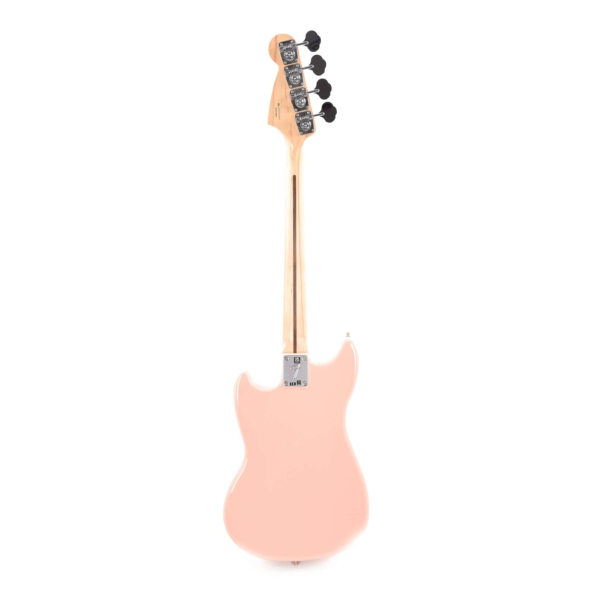 Fender Player Mustang Bass PJ Shell Pink w/Mint Pickguard Bass Guitars / Short Scale