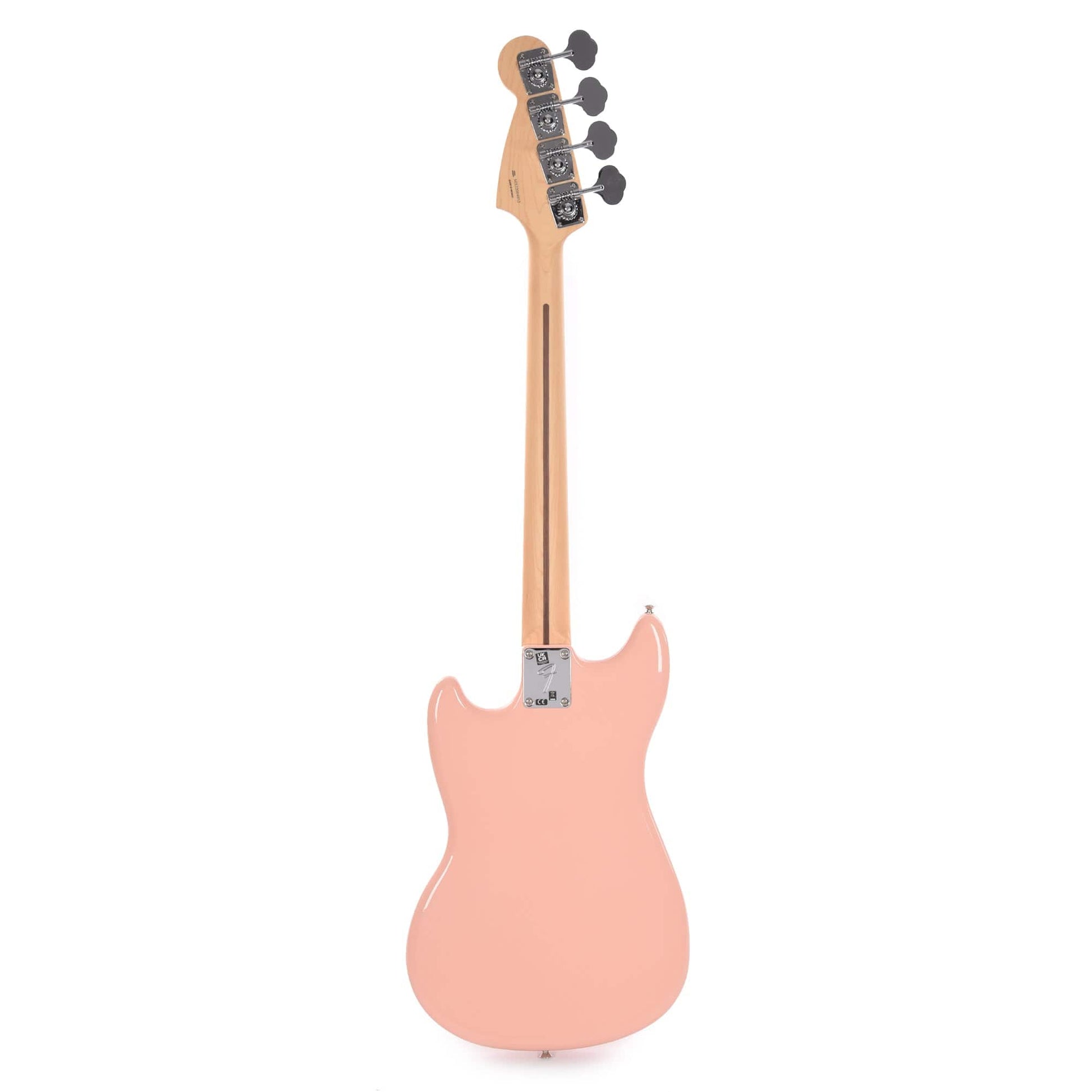 Fender Player Mustang Bass PJ Shell Pink w/Mint Pickguard Bass Guitars / Short Scale