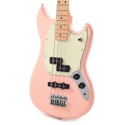Fender Player Mustang Bass PJ Shell Pink w/Mint Pickguard Bass Guitars / Short Scale