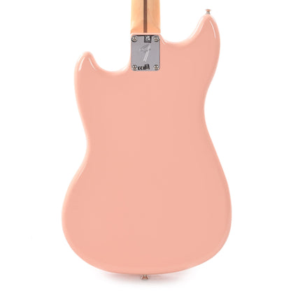 Fender Player Mustang Bass PJ Shell Pink w/Mint Pickguard Bass Guitars / Short Scale