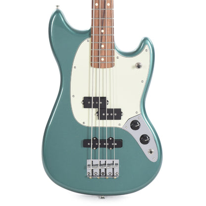 Fender Player Mustang Bass PJ Sherwood Green w/3-Ply Mint Pickguard Bass Guitars / Short Scale