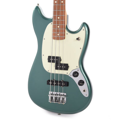 Fender Player Mustang Bass PJ Sherwood Green w/3-Ply Mint Pickguard Bass Guitars / Short Scale