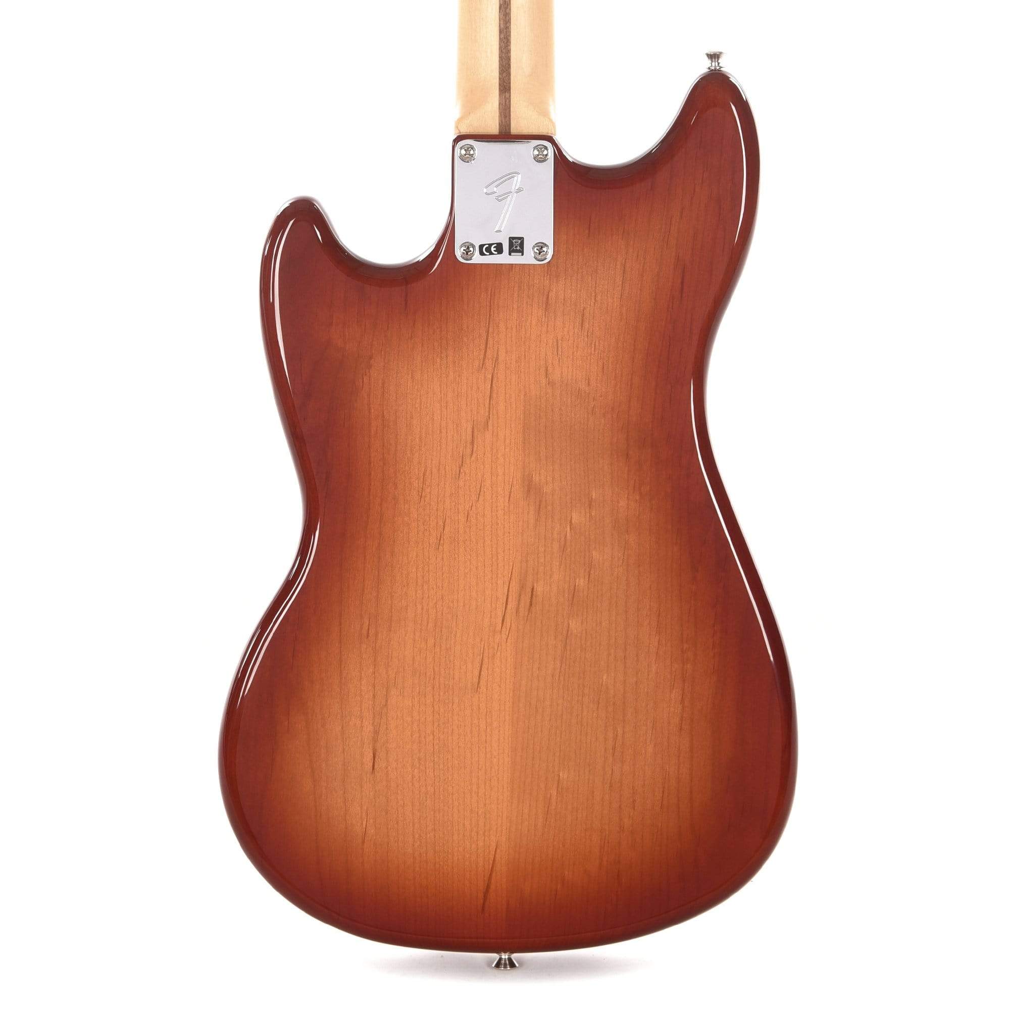 Fender Player Mustang Bass PJ Sienna Sunburst Bass Guitars / Short Scale
