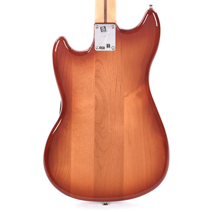 Fender Player Mustang Bass PJ Sienna Sunburst Bass Guitars / Short Scale