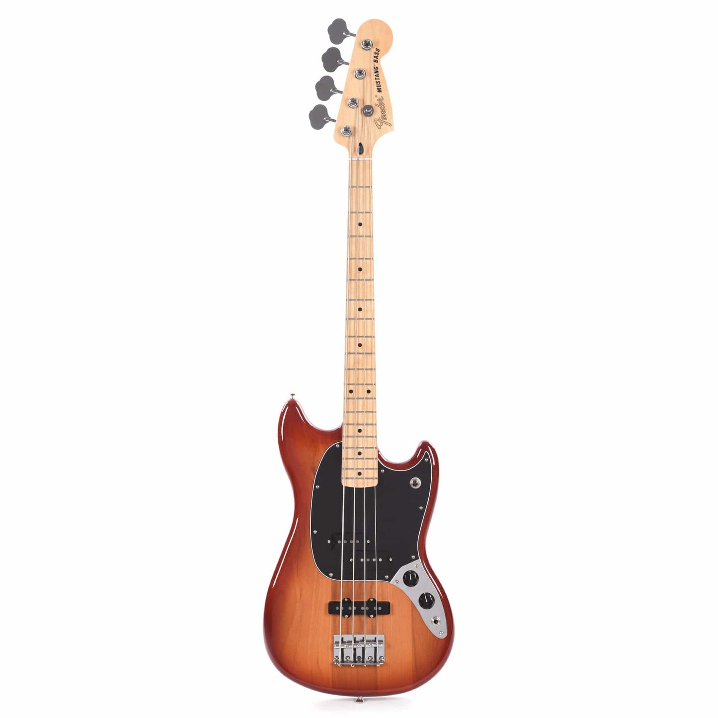 Fender Player Mustang Bass PJ Sienna Sunburst Bass Guitars / Short Scale