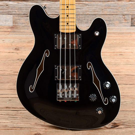 Fender Starcaster Bass Black 2017 Bass Guitars / Short Scale