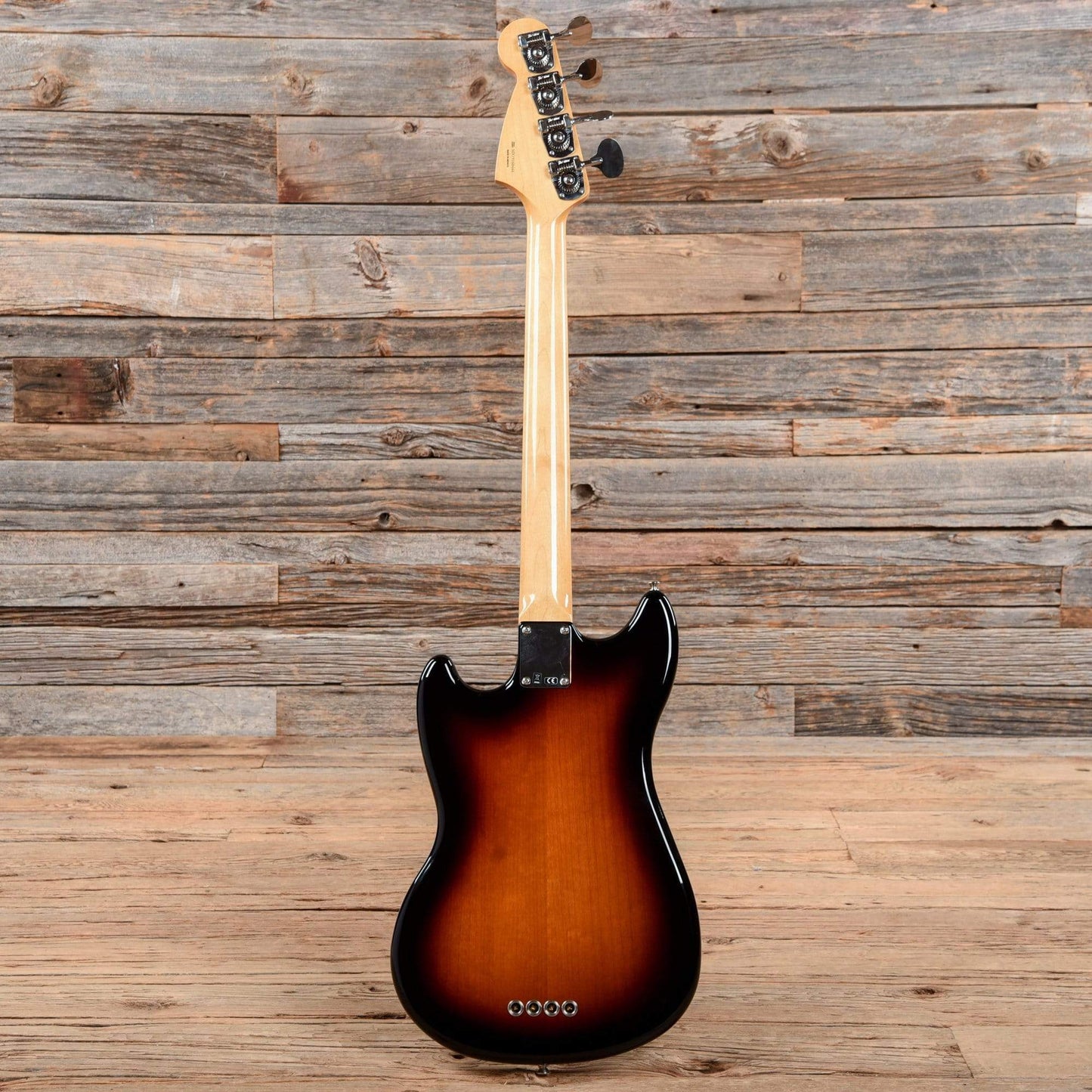 Fender Vintera '60s Mustang Bass 3-Tone Sunburst Bass Guitars / Short Scale