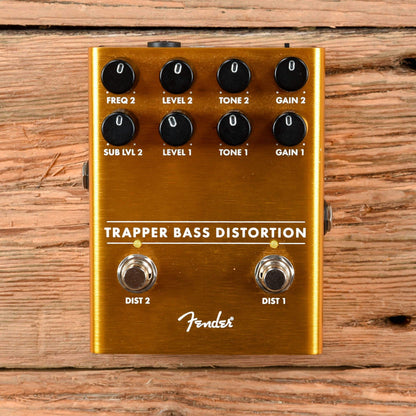 Fender Trapper Bass Distortion Pedal Effects and Pedals / Bass Pedals