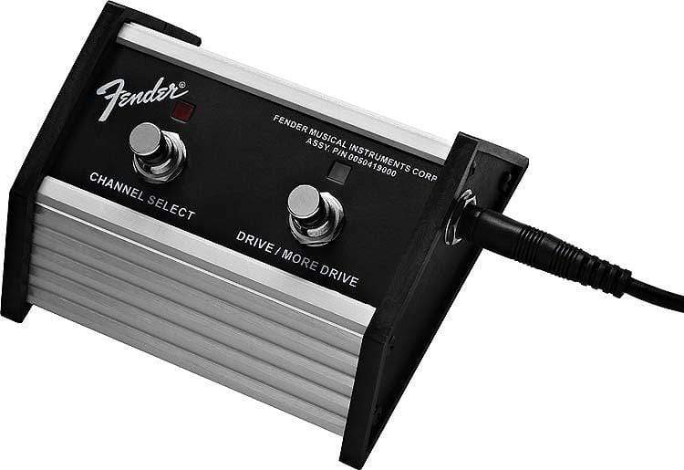 Fender 2 Button Footswitch - Channel & Drive/More Drive 1/4"" Effects and Pedals / Controllers, Volume and Expression