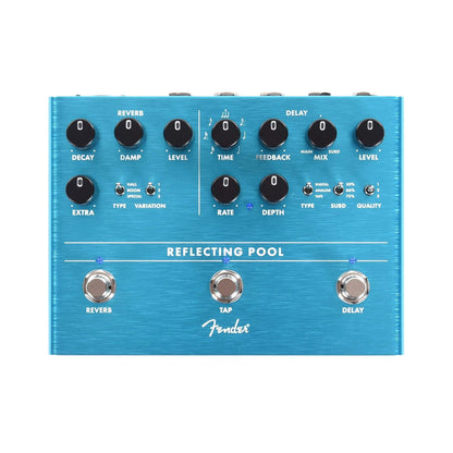 Fender Reflecting Pool Delay/Reverb Pedal Effects and Pedals / Delay