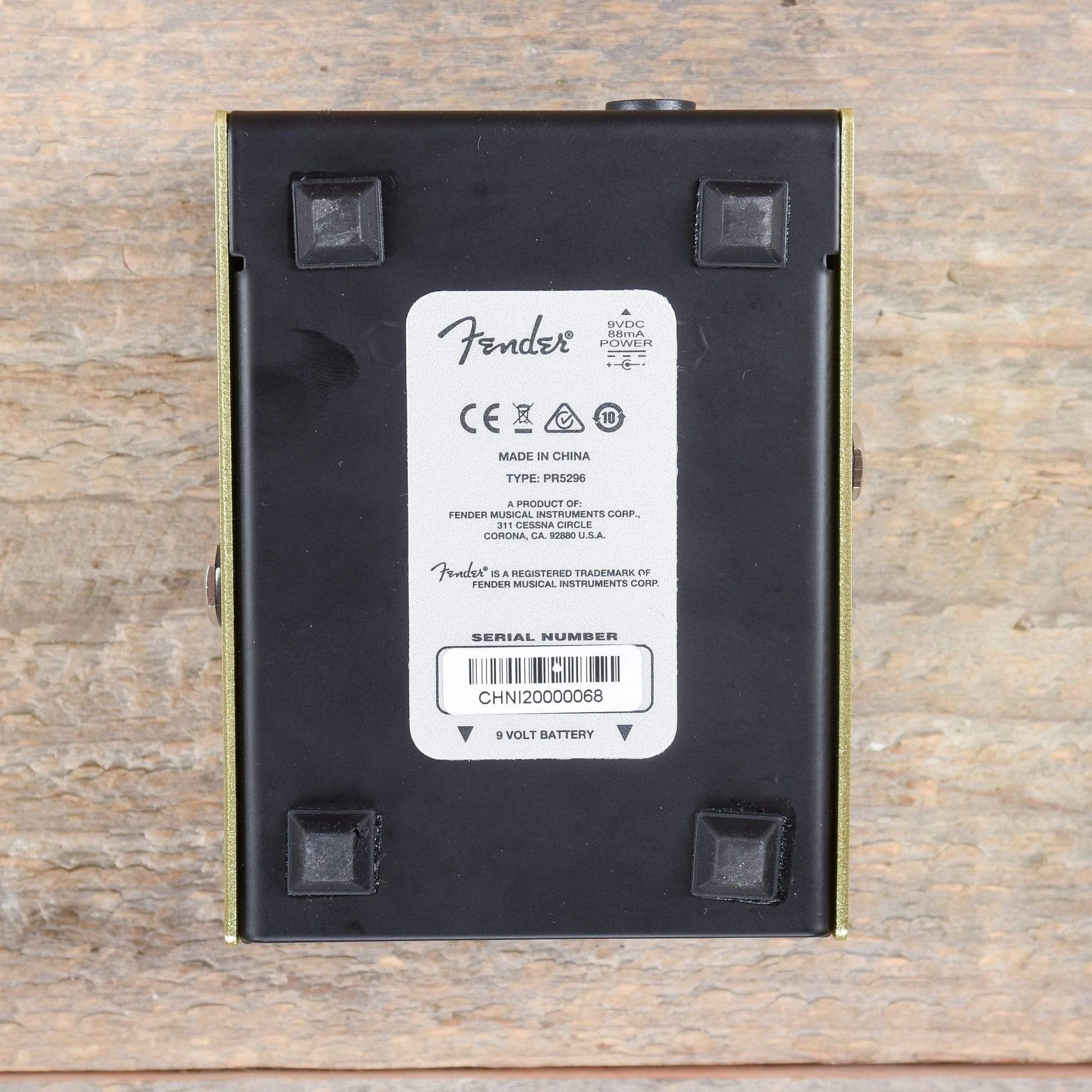 Fender Pugilist Distortion Pedal Effects and Pedals / Distortion