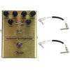 Fender Pugilist Distortion Pedal Bundle w/ Patch Cables Effects and Pedals / Distortion