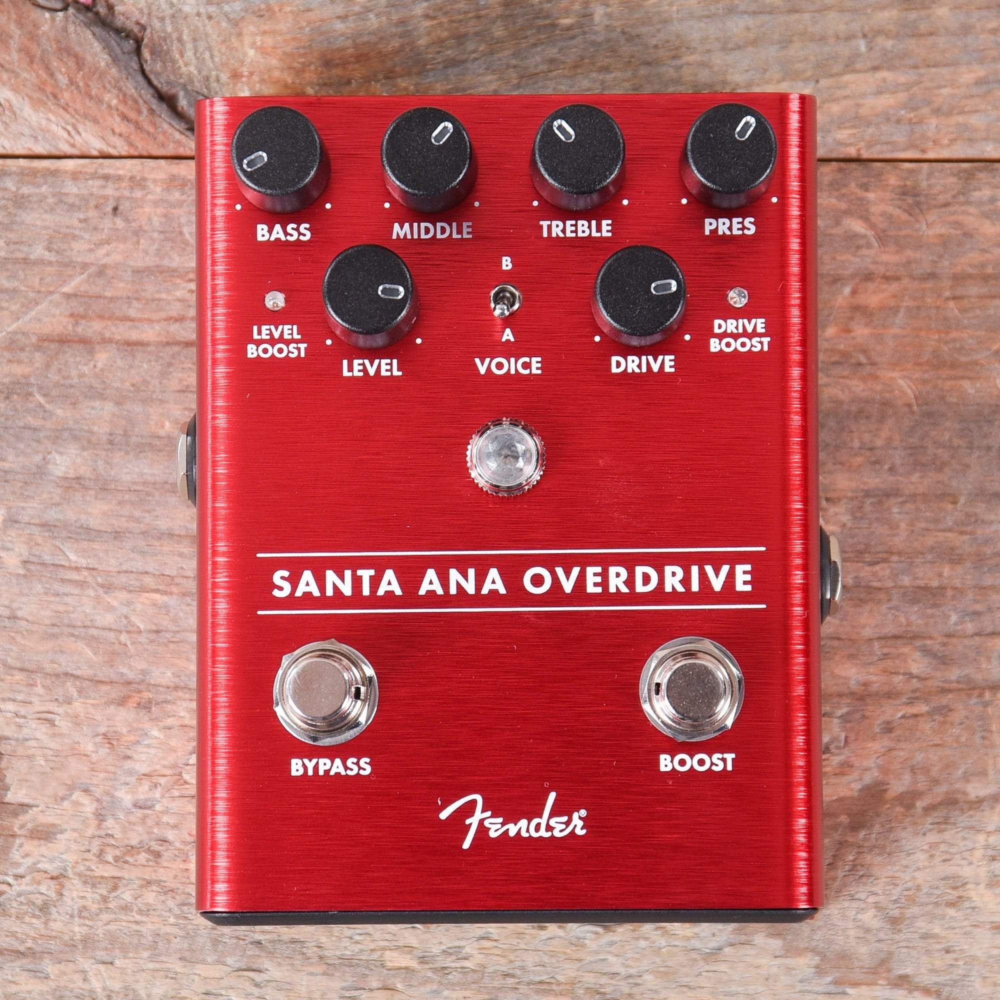 Fender Santa Ana Overdrive Pedal Effects and Pedals / Overdrive and Boost
