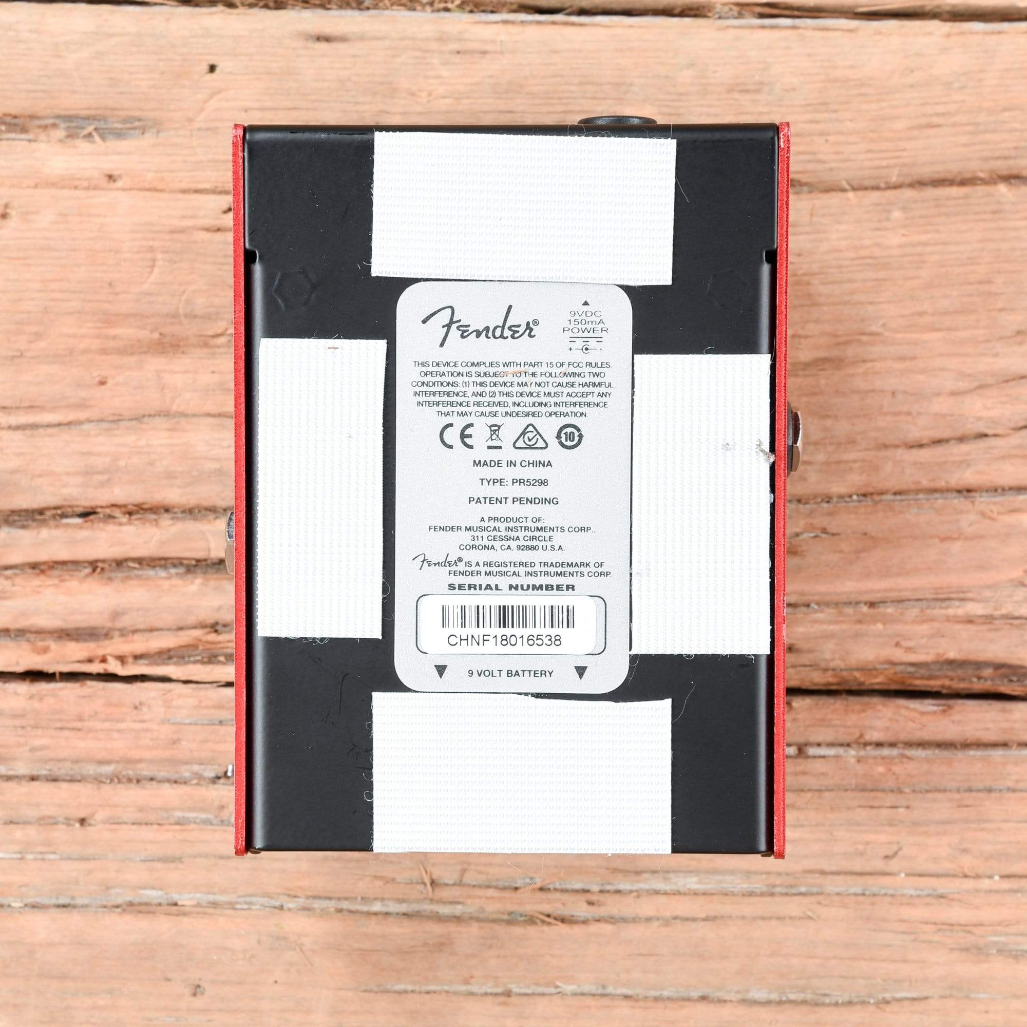 Fender Santa Ana Overdrive Effects and Pedals / Overdrive and Boost