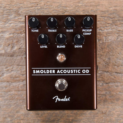 Fender Smolder Acoustic Overdrive Pedal Effects and Pedals / Overdrive and Boost