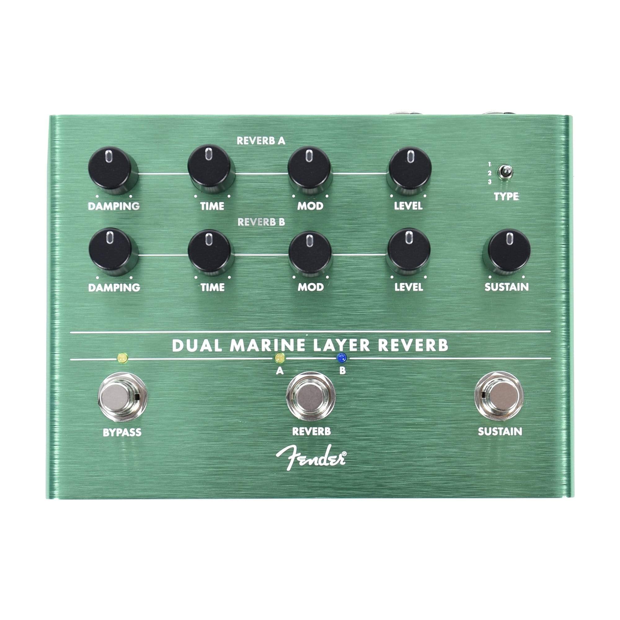 Fender Dual Marine Layer Reverb Pedal Effects and Pedals / Reverb
