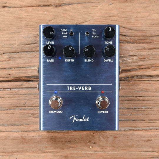 Fender Tre-Verb Tremolo/Reverb Effects and Pedals / Reverb