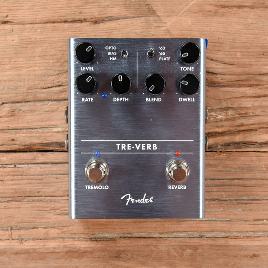 Fender Tre-Verb Tremolo/Reverb Effects and Pedals / Tremolo and Vibrato