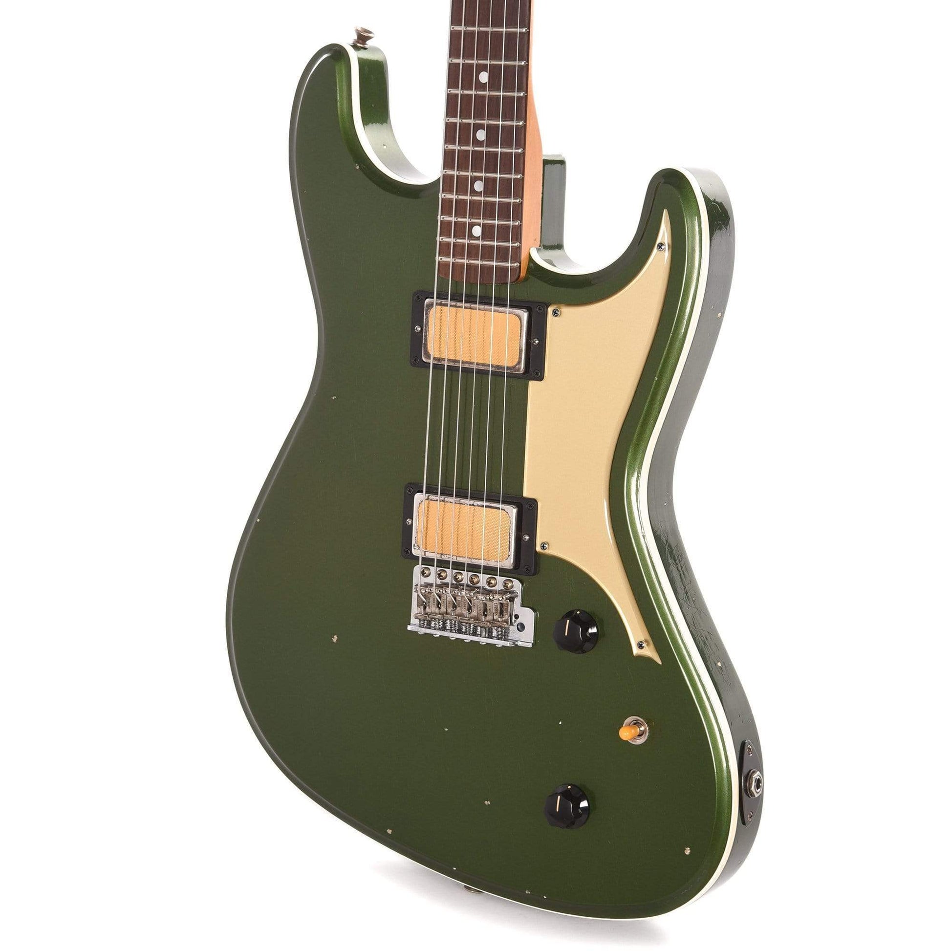 Fender Custom Shop Brawler Journeyman Relic Cadillac Green Master Built by Carlos Lopez Electric Guitars / Baritone