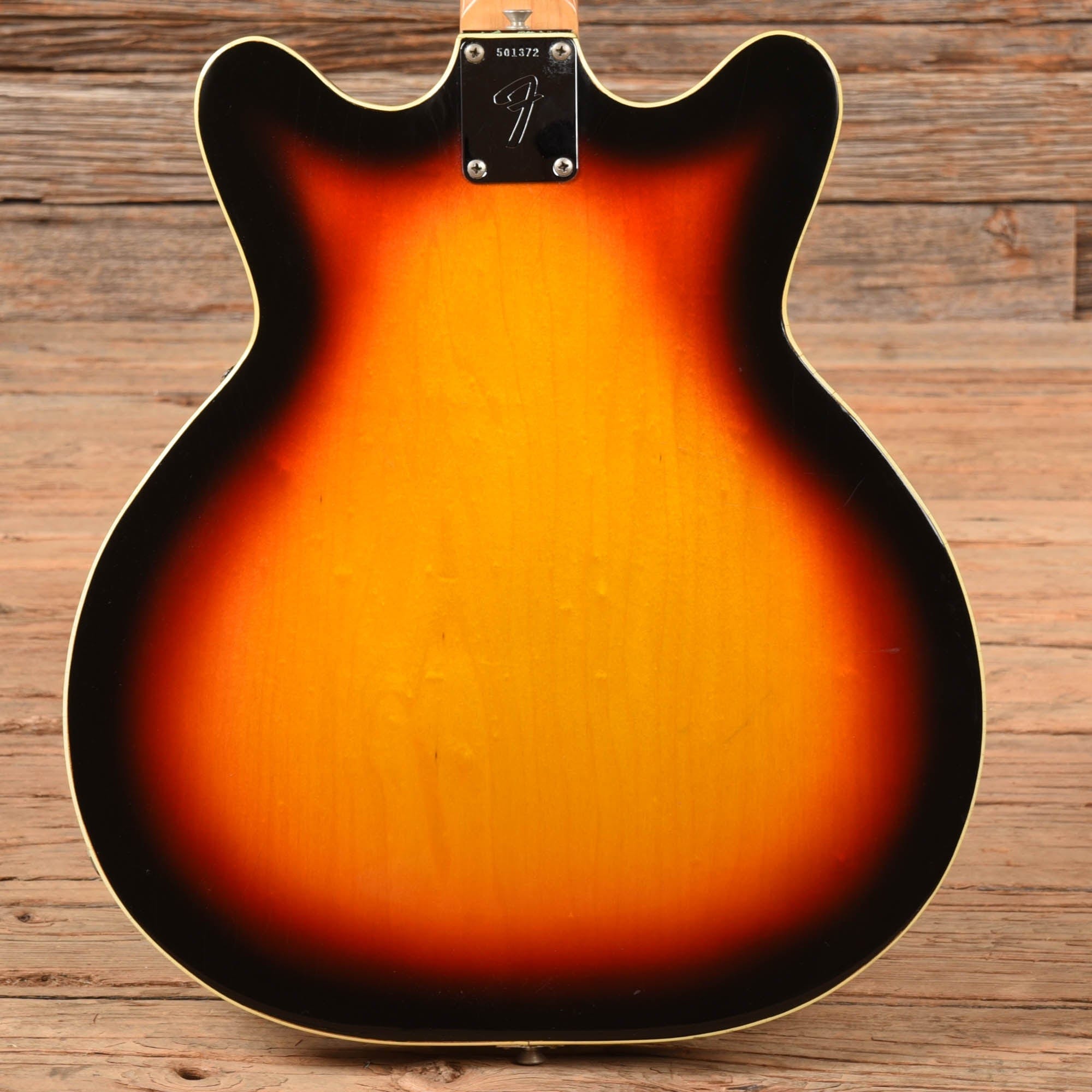 Fender Coronado Sunburst 1973 Electric Guitars / Hollow Body