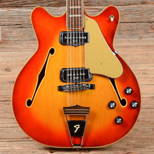 Fender Coronado XII Cherry Sunburst 1967 Electric Guitars / Hollow Body