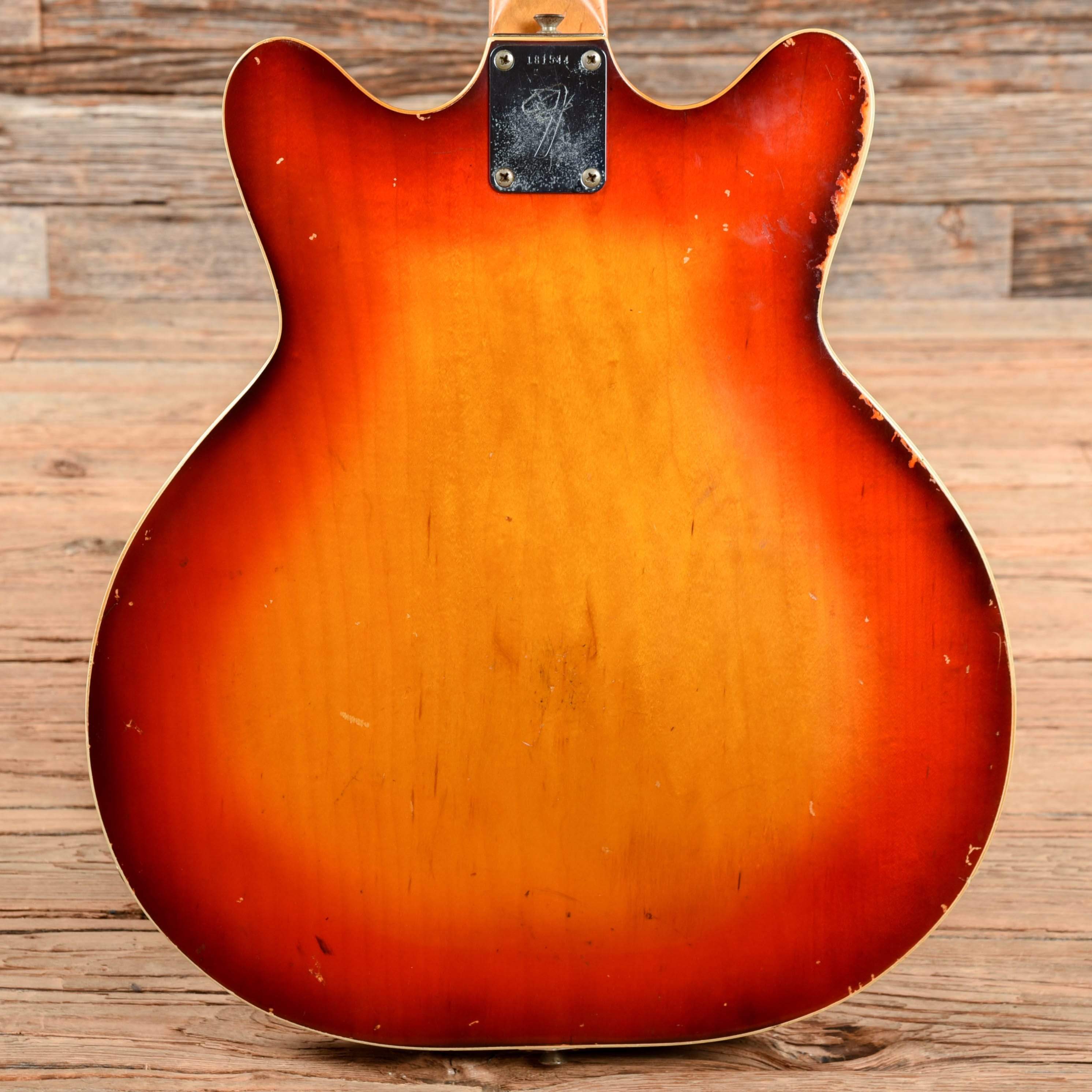 Fender Coronado XII Sunburst 1967 Electric Guitars / Hollow Body