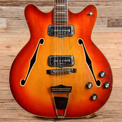 Fender Coronado XII Sunburst 1967 Electric Guitars / Hollow Body