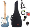 Fender Player Stratocaster LEFTY Tidepool Bundle w/Fender Gig Bag, Stand, Cable, Tuner, Picks and Strings Electric Guitars / Left-Handed,Electric Guitars / Solid Body