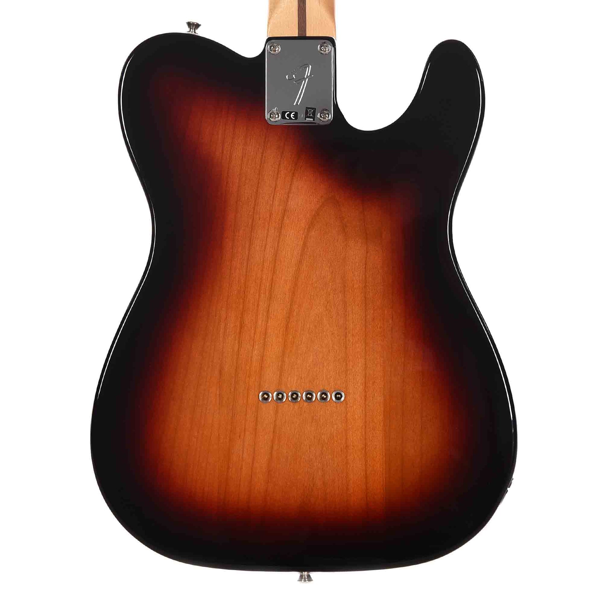 Fender Player Telecaster LEFTY 3-Color Sunburst Bundle w/Fender Gig Bag, Stand, Cable, Tuner, Picks and Strings Electric Guitars / Left-Handed,Electric Guitars / Solid Body