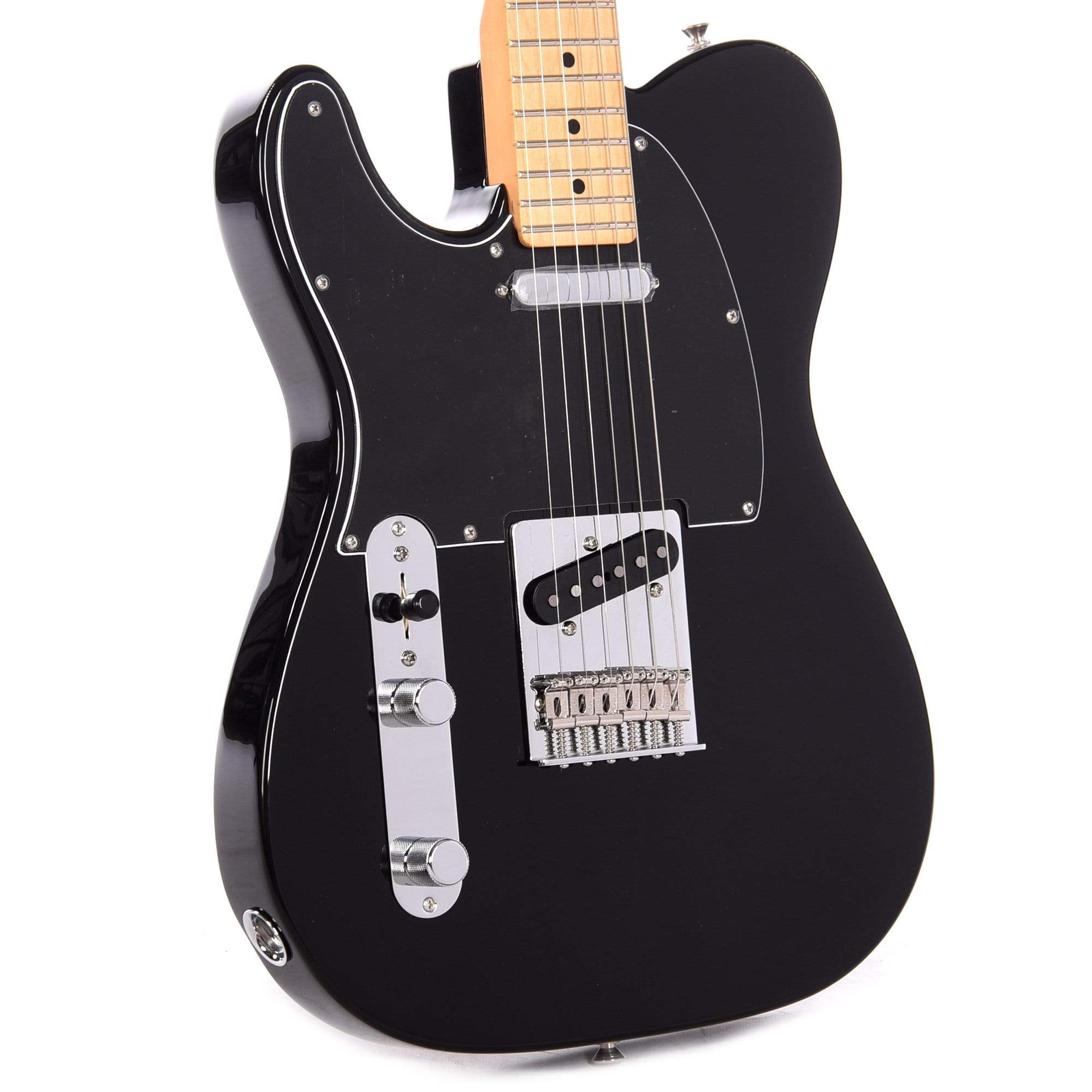 Fender Player Telecaster LEFTY Black Bundle w/Fender Gig Bag, Stand, Cable, Tuner, Picks and Strings Electric Guitars / Left-Handed,Electric Guitars / Solid Body