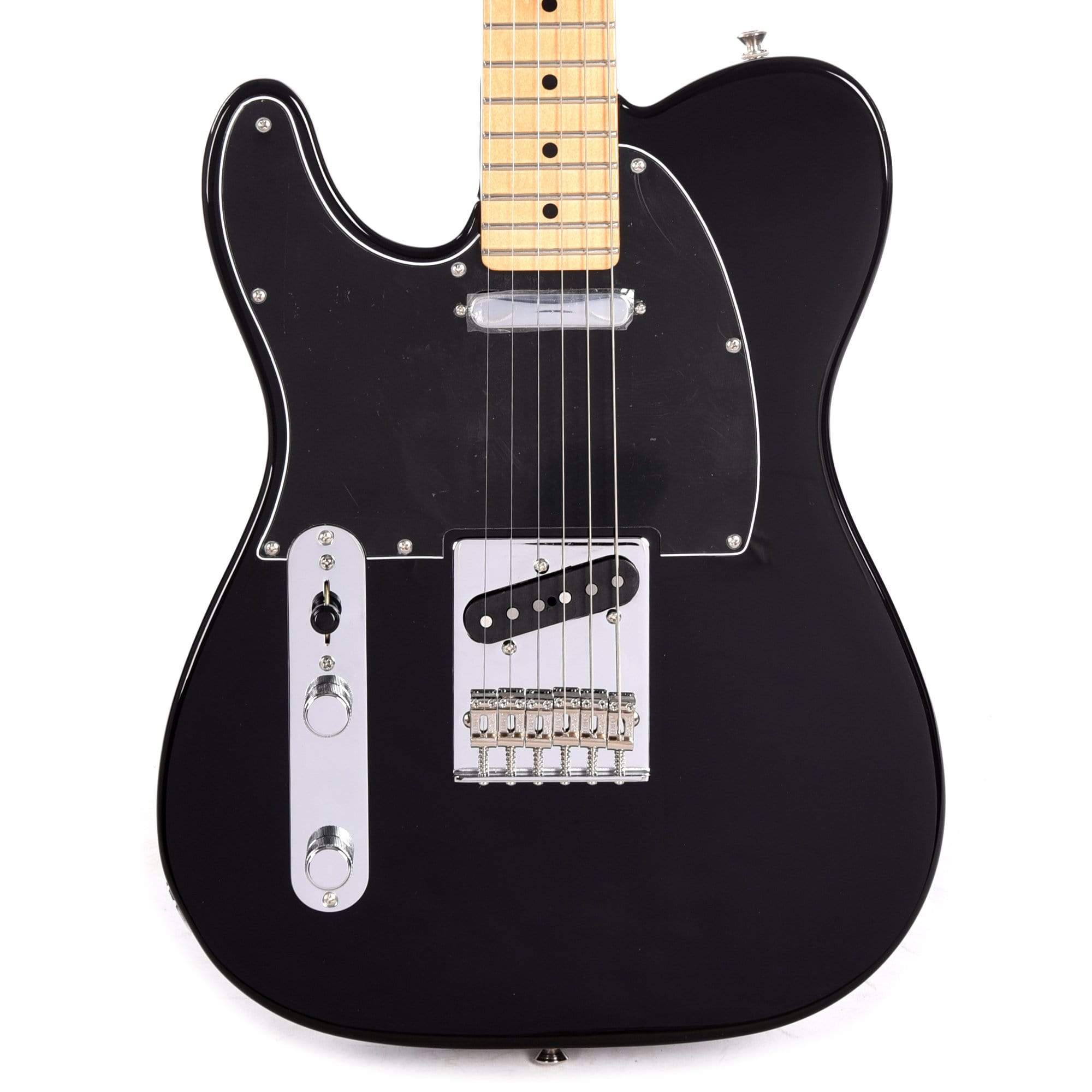 Fender Player Telecaster LEFTY Black Bundle w/Fender Gig Bag, Stand, Cable, Tuner, Picks and Strings Electric Guitars / Left-Handed,Electric Guitars / Solid Body