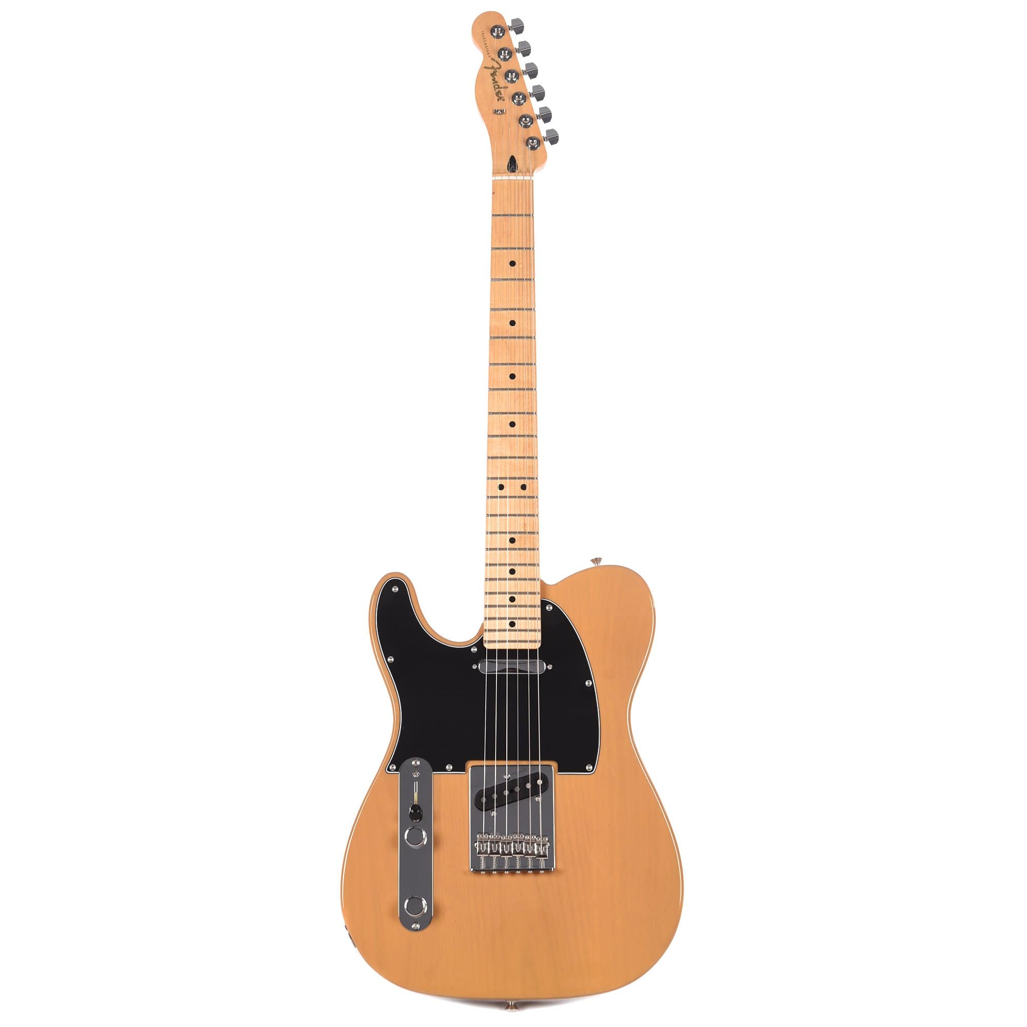 Fender Player Telecaster LEFTY Butterscotch Blonde Bundle w/Fender Gig Bag, Stand, Cable, Tuner, Picks and Strings Electric Guitars / Left-Handed,Electric Guitars / Solid Body