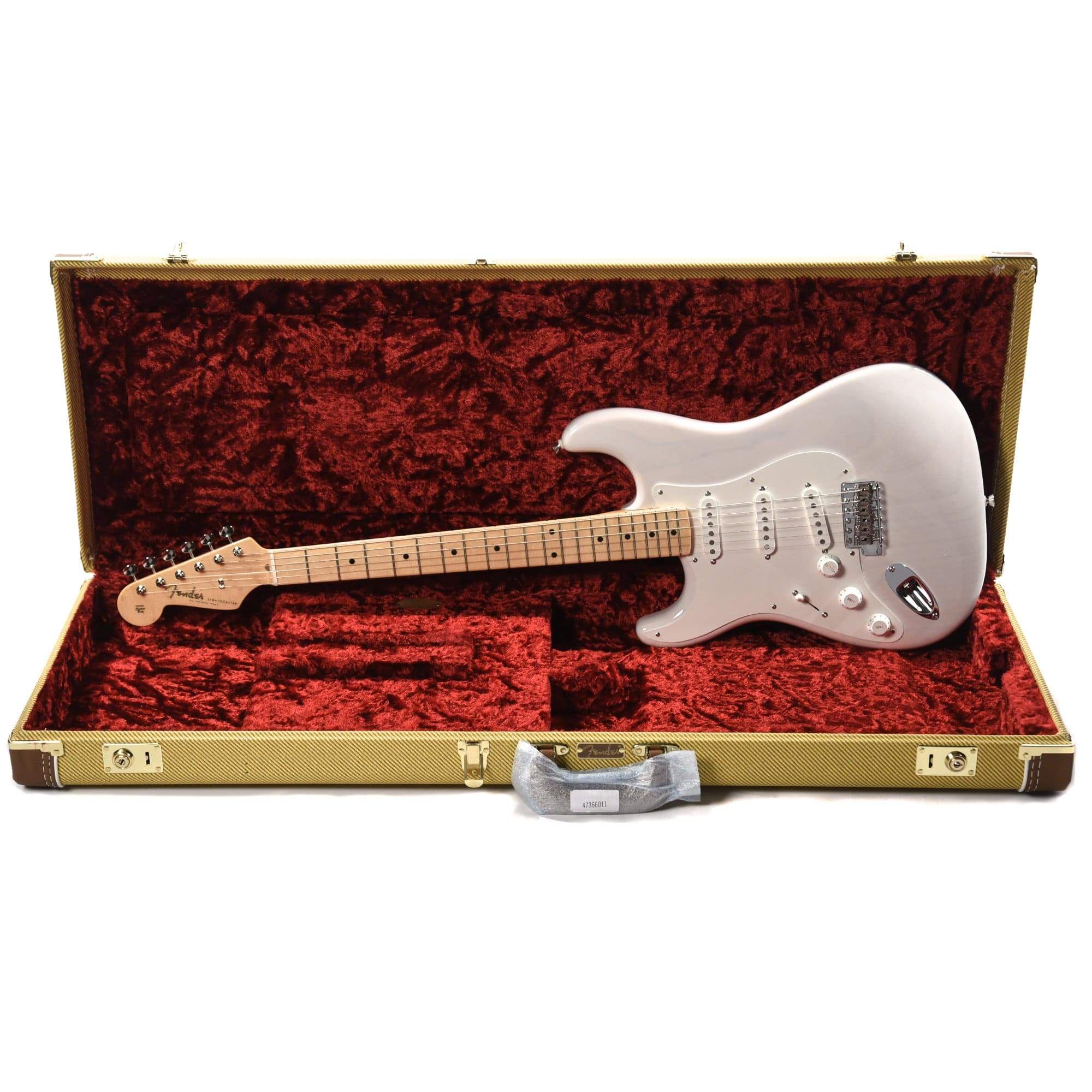 Fender American Original '50s Stratocaster MN White Blonde LEFTY w/Hardshell Case Electric Guitars / Left-Handed